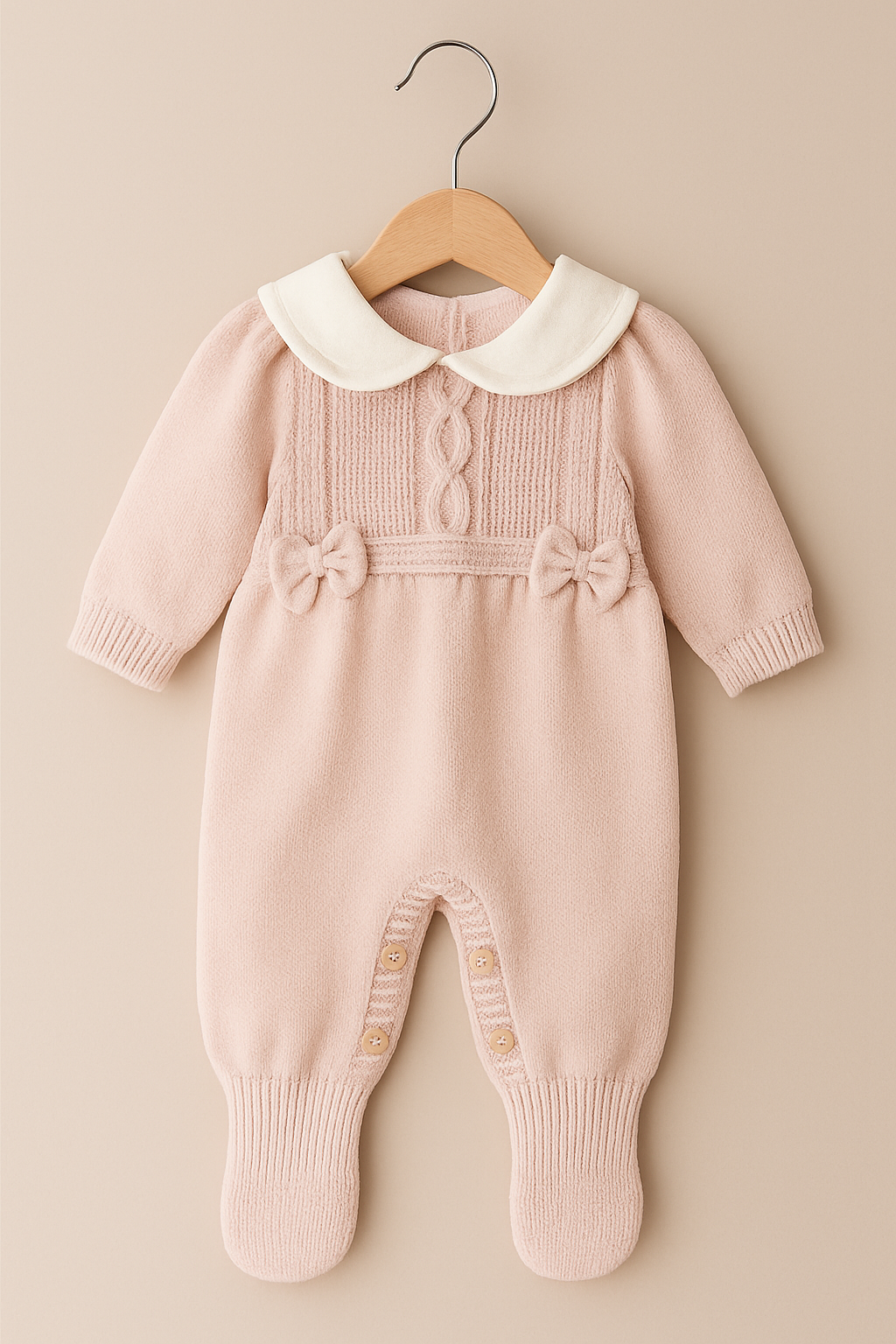 Baby wool overall