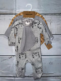 grey double set
