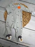 grey penguin overall