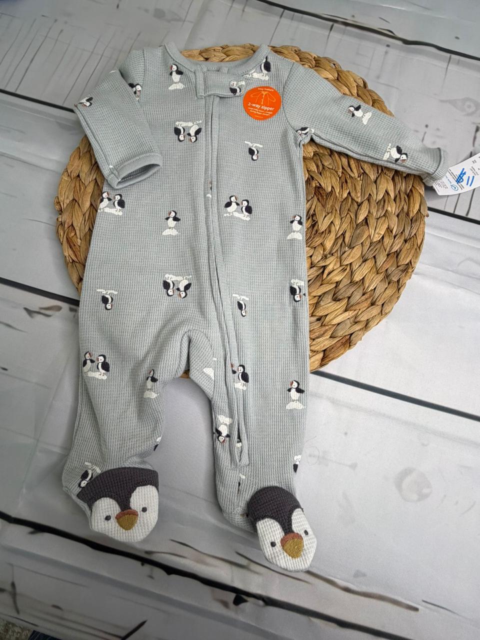 grey penguin overall